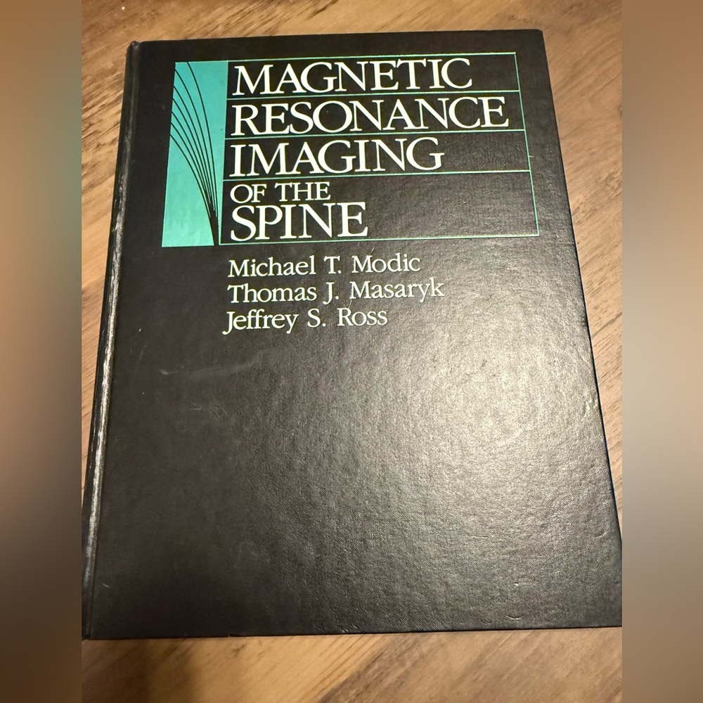 Magnetic Resonance Imaging of the Spine Book